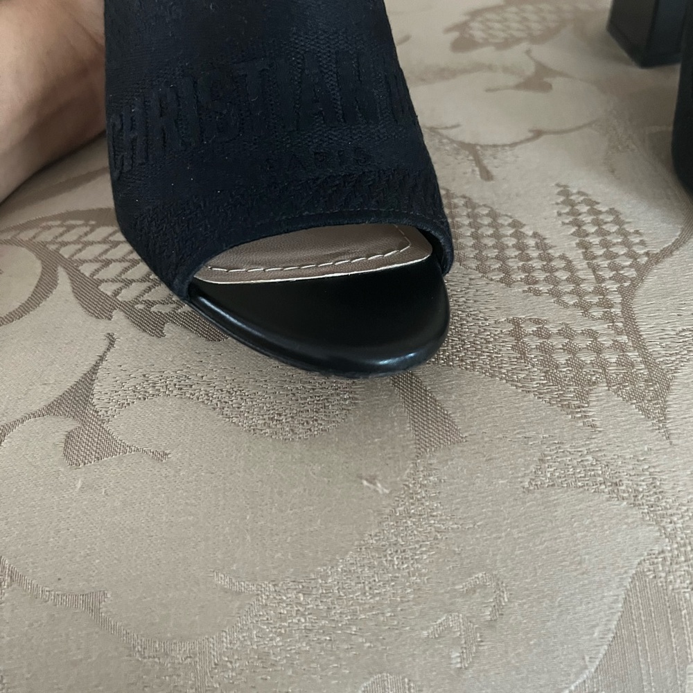 Christian Dior black heels 37.5 - Picture 9 of 10